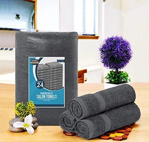  Utopia Towels - Salon Towel, Pack of 24 (Not Bleach