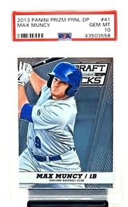 2013-Prizm-Dodgers-Star-MAX-MUNCY-Rookie-Baseball-Card-PSA-10-GEM-MINT-Low-Pop-4