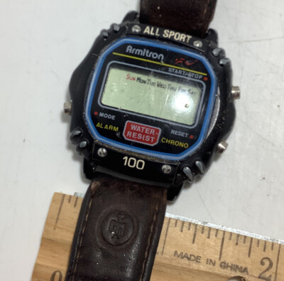 Armitron All-Sport Vintage Digital Watch Running Model 1014  display picture 2