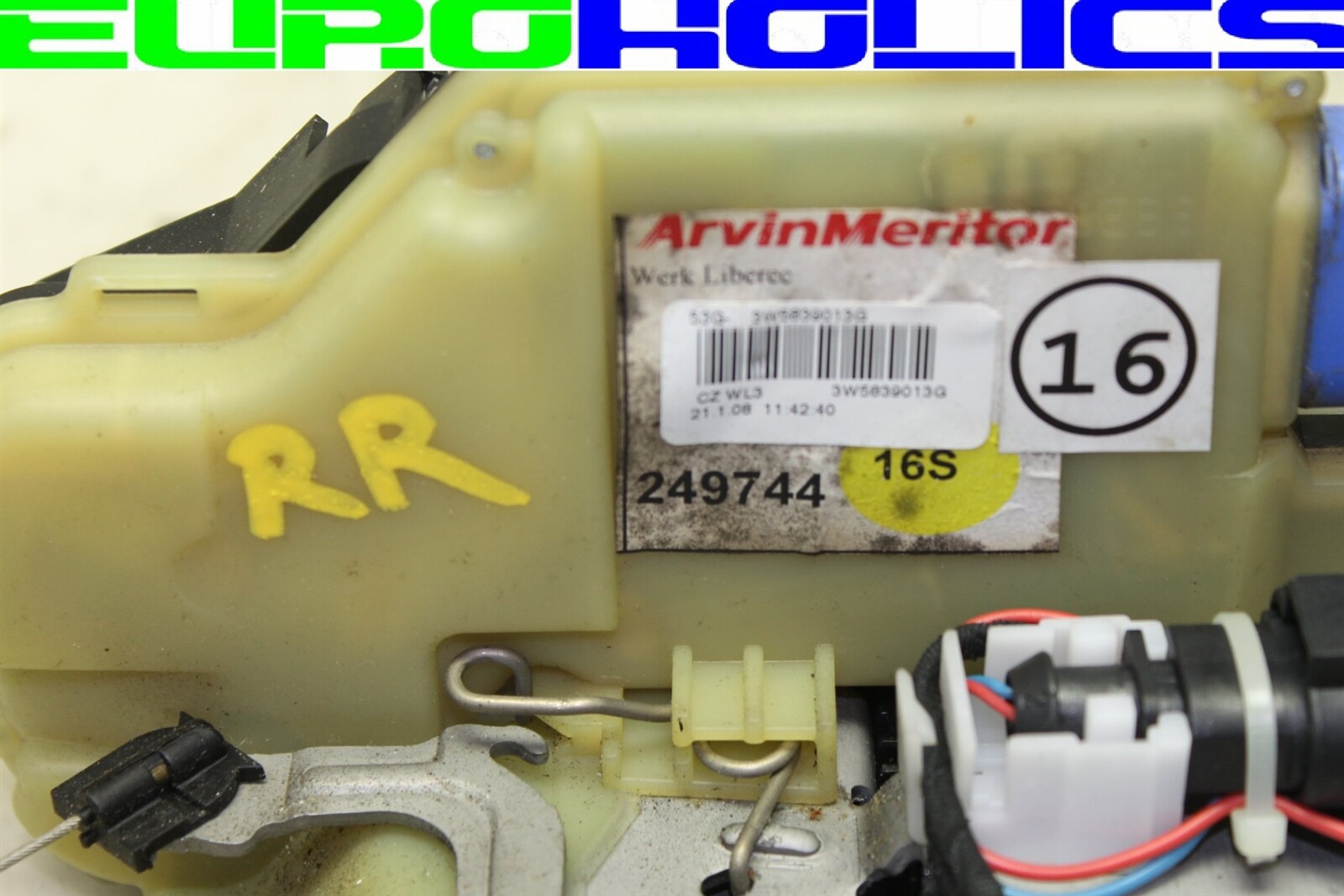 OEM Bentley Continental Flying Spur 06-12 Right Rear RR Door Latch Lock Actuator