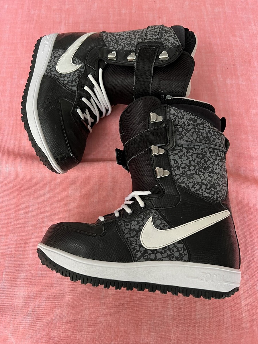 超レア Nike スノーブーツ ZOOM FORCE 1 スノーボード nike zoom force 1 snowboard boots ZF1 size 10 AF1 Jordans | eBay