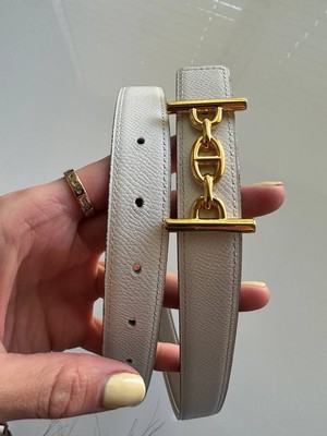 Hermès Lagune Belt Buckle & Reversible Leather Strap 24 mm  display picture 1