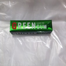 Lotte Green Gum Mint 9pcs from Japan