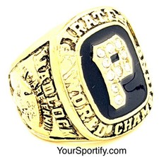 1979 Pittsburgh Pirates World Series Champions Replica Ring - Size 11