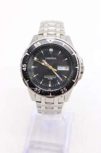 F Vintage Gents J. Springs 10m BEB007 Running, Wristwatch 21 Jewel