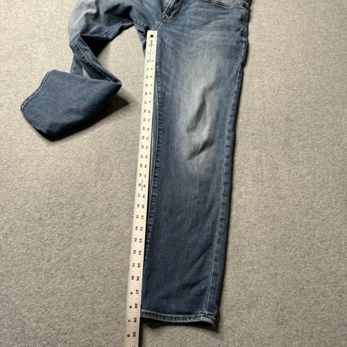 Banana Republic Travel Jeans Mens 32x30 Blue Denim Faded Athletic Stretch Adult - Picture 7 of 10