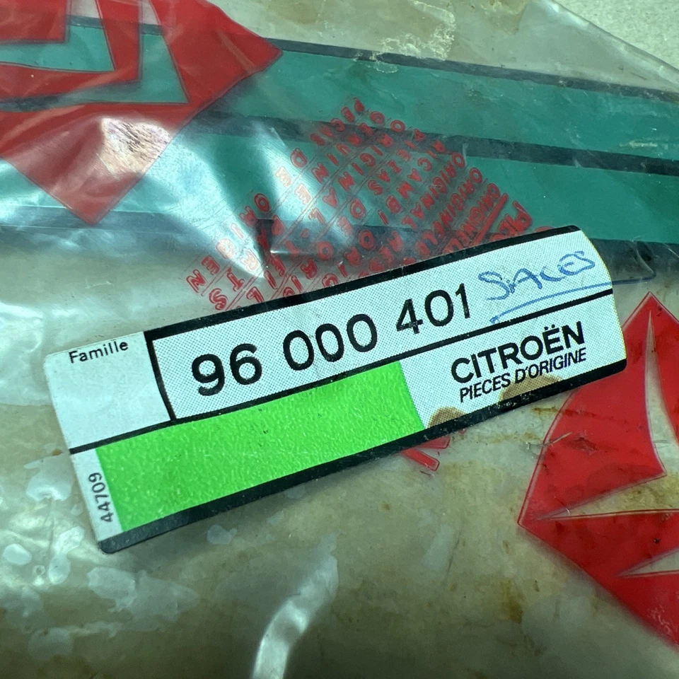 NUEVO DE LOTE CITROËN BX 17 RD PLACA DE ARRANQUE OE GENUINO NUEVO - Imagen 3 de 3