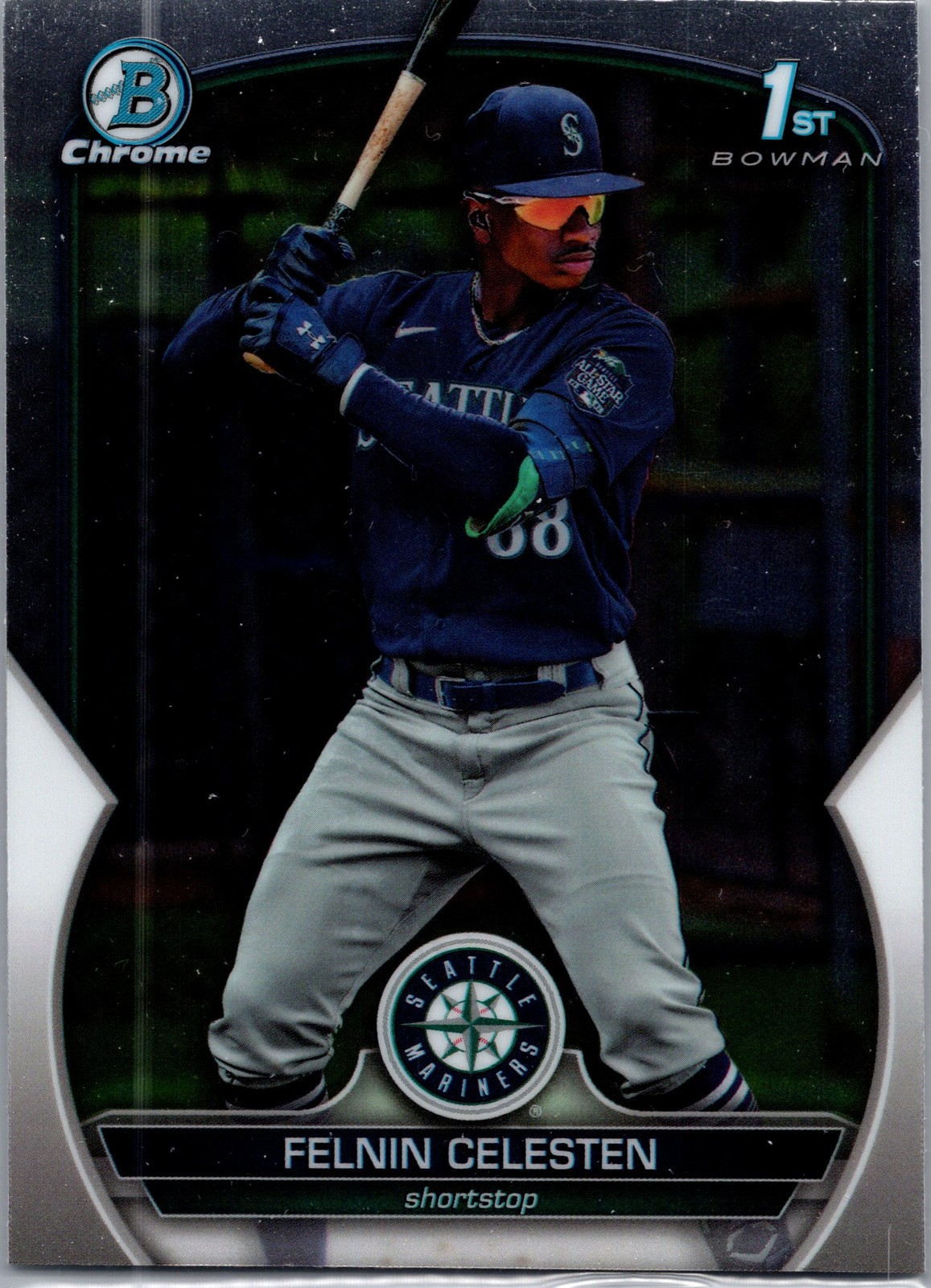 2023 Bowman Chrome #BCP-156 Felnin Celesten Prospects
