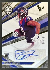 2021 Panini Limited Brevin Jordan Rookie Auto Autograph RC #/99 Texans