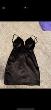 black satin short homecoming dress 