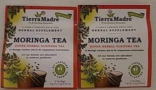 Tierra Madre MORINGA TEA Herbal 12 bags Wellness Immune Energy Support Exp 12/27
