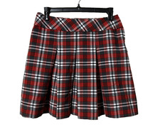 Becky Thatcher Elderwear Schoolgirl Plaid Skirt School Uniform Size S/ XS 2/4