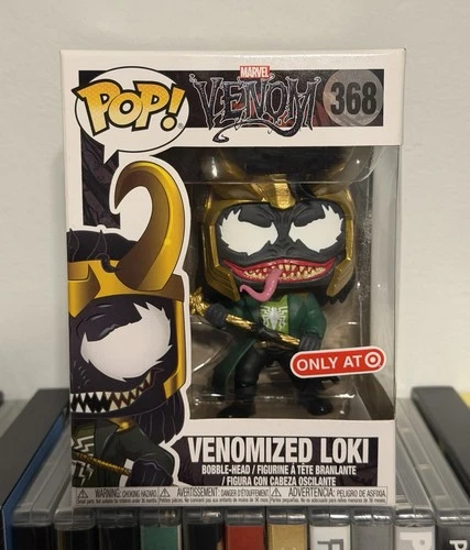 Funko POP! Marvel Venomized Loki #368 Target Exclusive Vinyl Figure!