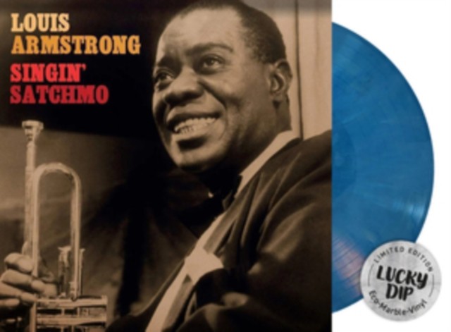 ARMSTRONG, Louis - Singin' Satchmo - limited gatefold marbled eco vinyl 2xLP - Image 2