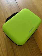 Amazon Basics Nintendo Switch Hard Shell Travel Case Neon / green Used