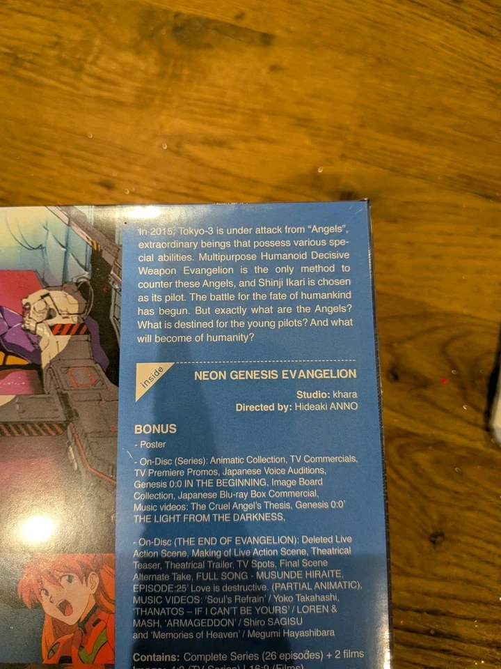 Neon Genesis Evangelion Limited Edition Blu-ray [Region B] - Image 4 of 4