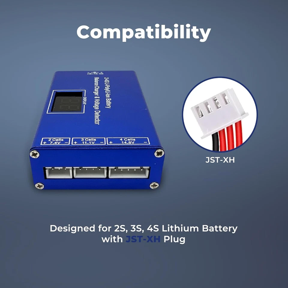 Страйкбол аккумулятор зарядное устройство LiPo баланс зарядное устройство для Lipo/Li-Ion аккумулятор с проводом - Изображение 3 из 4