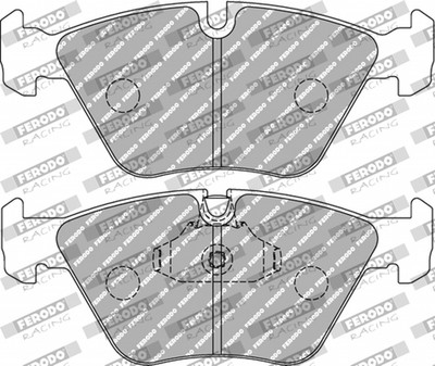 FERODO RACING Bremsbeläge Bremsklötze vorne für BMW 5er E39 523i 520i 1.8