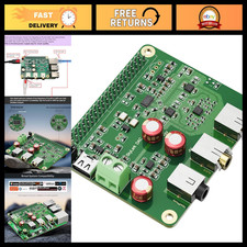 High-Resolution DAC Audio Card for Raspberry Pi 5/4/3B /Zero - 384KHz/32bit, DSD