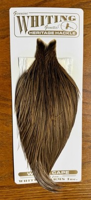 Whiting Heritage Hackle Whole Cape Mixed, Combo 659-SH-E-L