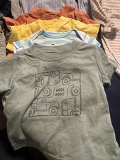 Carters Gerber  More 60  Pieces Of Baby Boy Newborn 0-3M Clothing Lot