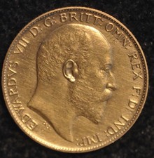 Half Sovereign 1902 Matt Proof Gold Edward VII  (T33)