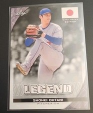 Shohei Ohtani 2023 Leaf Legends Exclusive Edition #LE-03 Los Angeles Dodgers