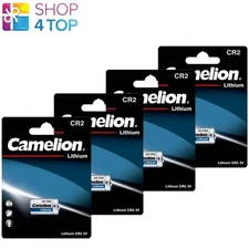 4 Camelion Cr2 Lithium Batteries 3V Dlcr2 El1Cr2 Gpcr2 Kcr2 Rlcr2 1Bl 2031 NEW