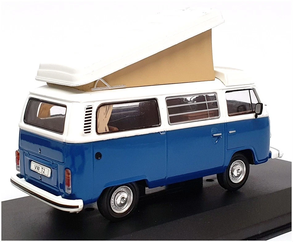 Ixo масштаб 1/43 CLC502NSP.22 - 1978 VW транспортер T2 Westfalia - синий/белый - Изображение 2 из 4