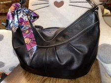 Coach Soho Pleated Leather F13731 with Tilly Bag Charm