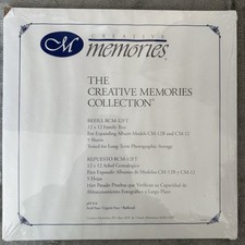 Creative Memories 12x12 Family Tree Pages RCM-12FT 5 Sheets Original Old Style