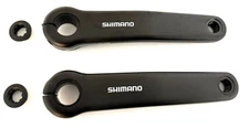 Shimano Steps FC-E6100 170mm Black Crank Arm Set eBike Electric Bike New