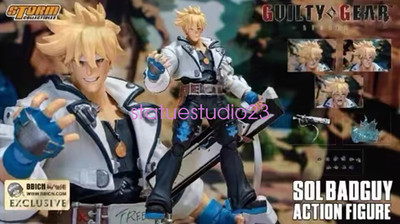 Storm Toys ACSB01BL Guilty Gear 1/12 Scale SOL BADGUY Action Figure Blue Version