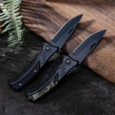 Spring Open Folding Pocket Knife Tactial Survival Tool Outdoor Camping EDC Knife