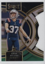 2023 Panini Select Premier Level Black & Green Prizm Die-Cut Chad Ryland 1oa8