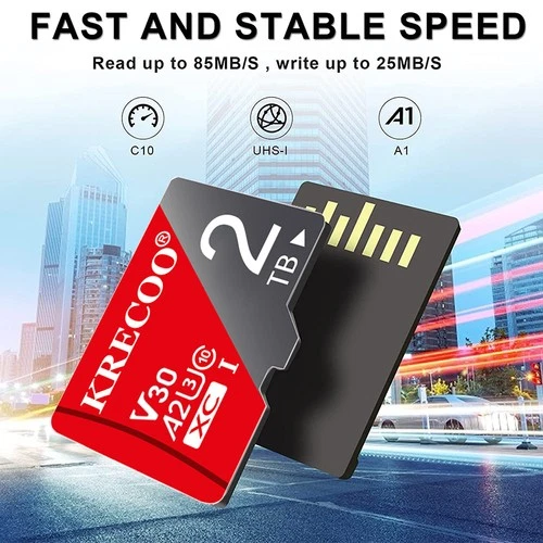 Micro SD Card 2048GB Memory Card for Camera/Drone/Dash Cam//Tablet/PC/Phone