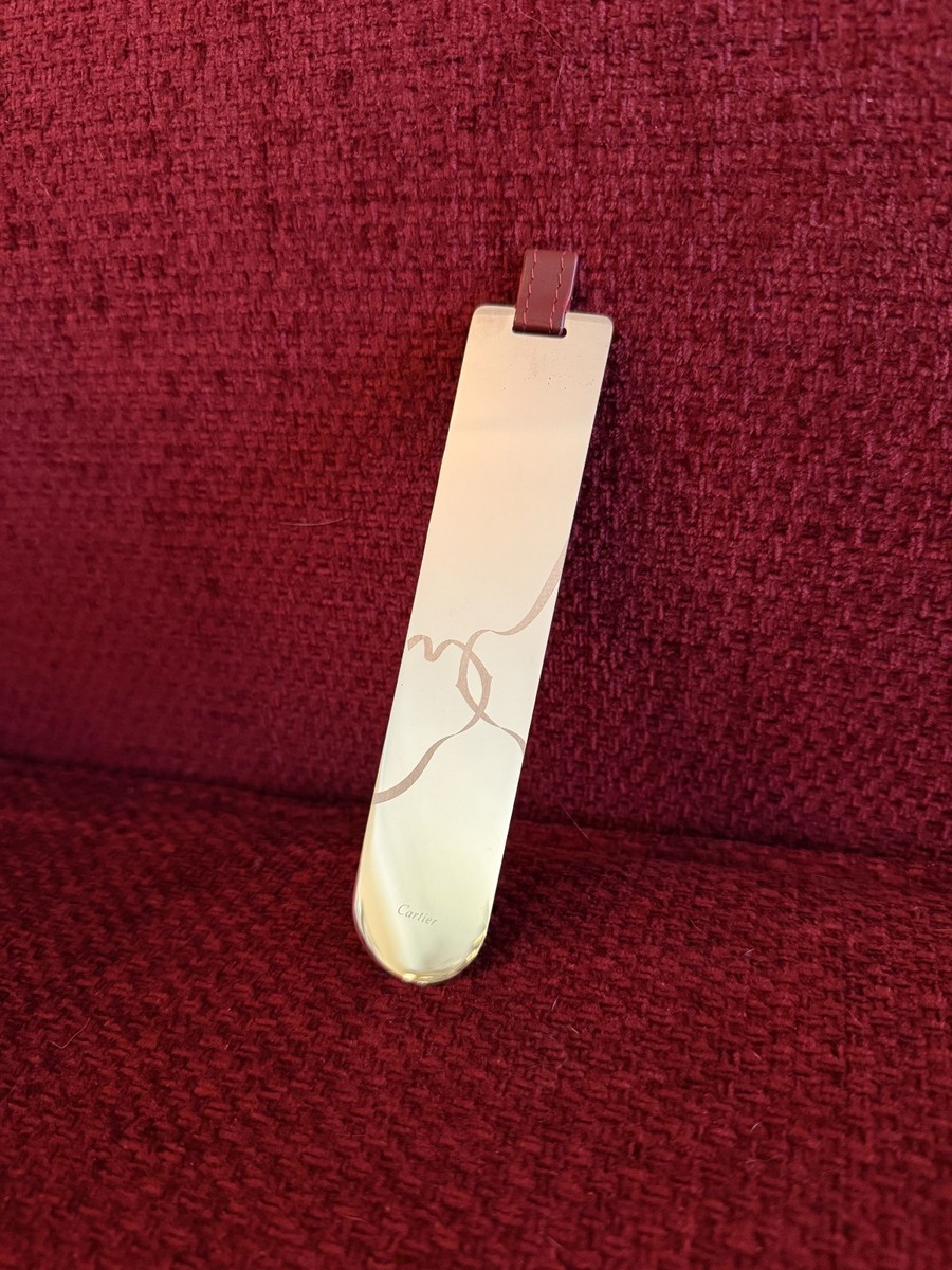 NEW Cartier VIP Gift Mirror de Cartier Bookmark - Luxury Ad Gift