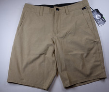 VOLCOM Khaki Tan Frickin Cross Shred Static 20" Shorts NEW 30x9 30