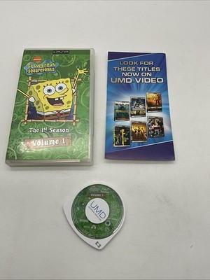 SpongeBob SquarePants: The 1st Season Volume 1 - PSP UMD Video CIB