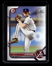 JR Ritchie 2022 Bowman Draft #BD-126 Atlanta Braves ROOKIE RC 1st