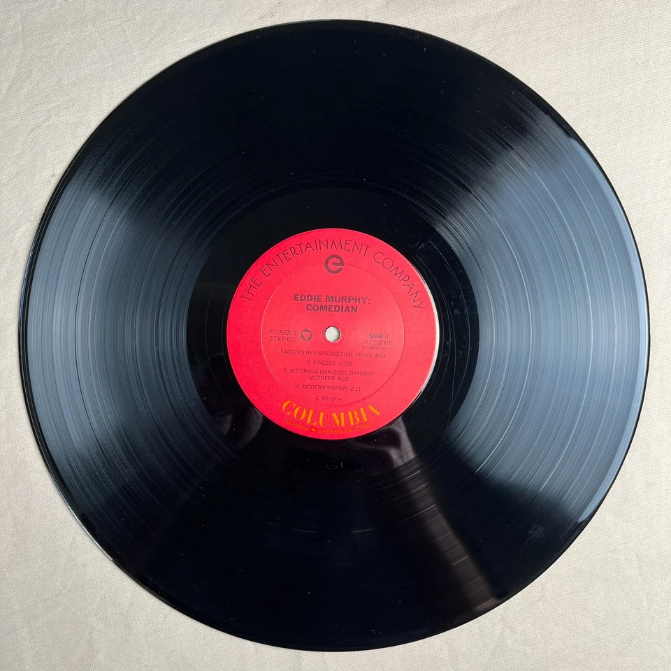 EDDIE MURPHY Comedian 1983 Vinyl LP Columbia FC 39005 - VG+ Foto 3 de 4