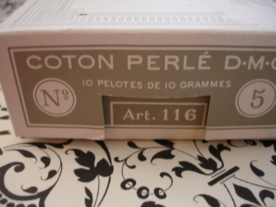 DMC Algodón Perla Talla 5 - Rosa Rosa --10 Bolas en Caja Original - Arte 116 - París Foto 4 de 4