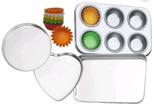 Deluxe Pan Set Compatible with Easy Bake Ultimate Oven Includes 60 Cupcake...