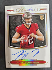 2021 KYLE TRASK FLAWLESS FOOTBALL ROOKIE AUTOGRAPH #RSS-KTR #3/25 ATL FALCONS
