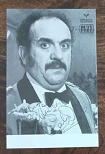 Rare Carlos Douglas "Duty Free" Waiter Hand Signed Photo AFTAL COA