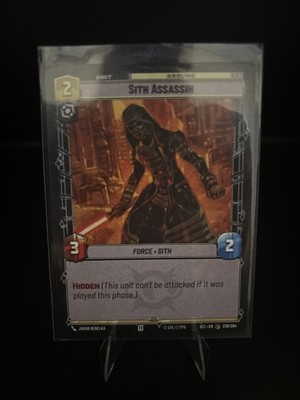 SITH ASSASSIN Secrets of Power #238 SEC(NM+)(SWU)