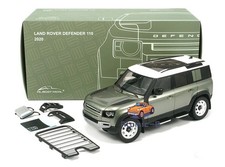 1:18 Almost Real 2020 Land Rover Defender 110 SUV Metal Model Car Green