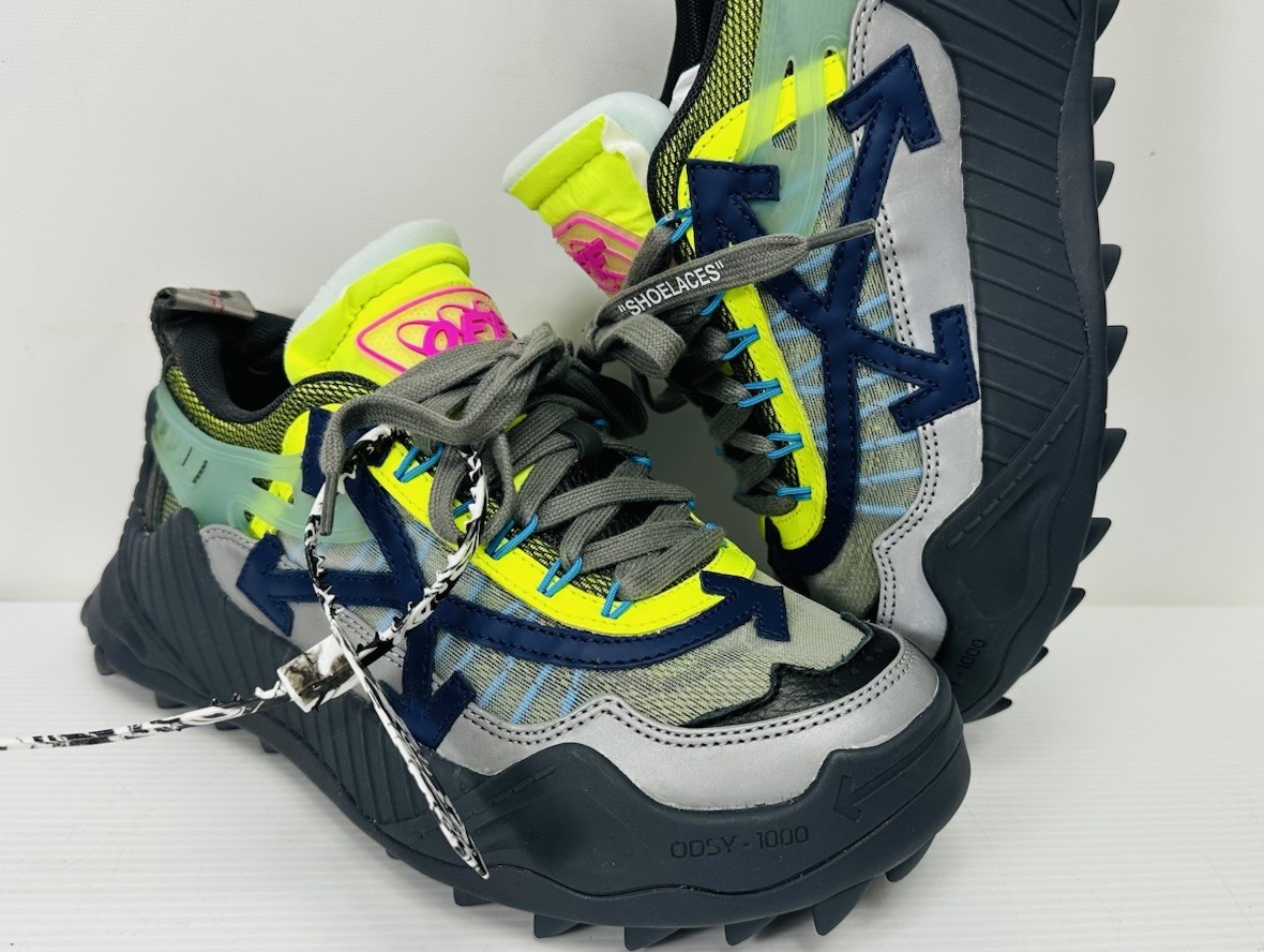 Off-White ODSY-1000 Black-Purple Sneakers - EU Sz 38 | eBay