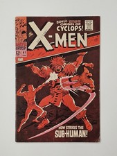 The X-Men #41 1st Appearanceof Grotesk / Cycl...