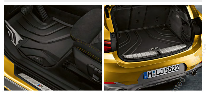 NEW BMW X2 F39 ALL WEATHER RUBBER MAT ENHANCED PROTECTION KIT F39MAT